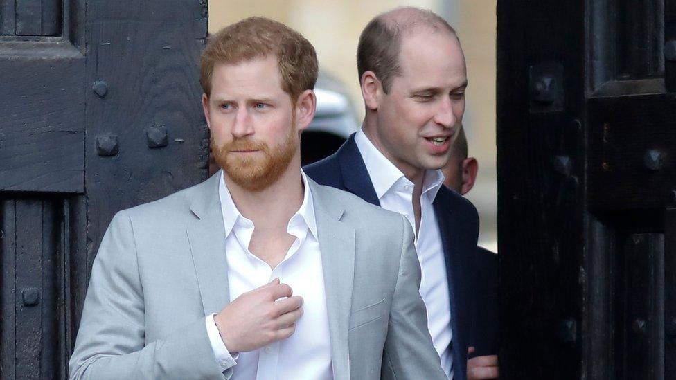 Prince Harry and Prince William