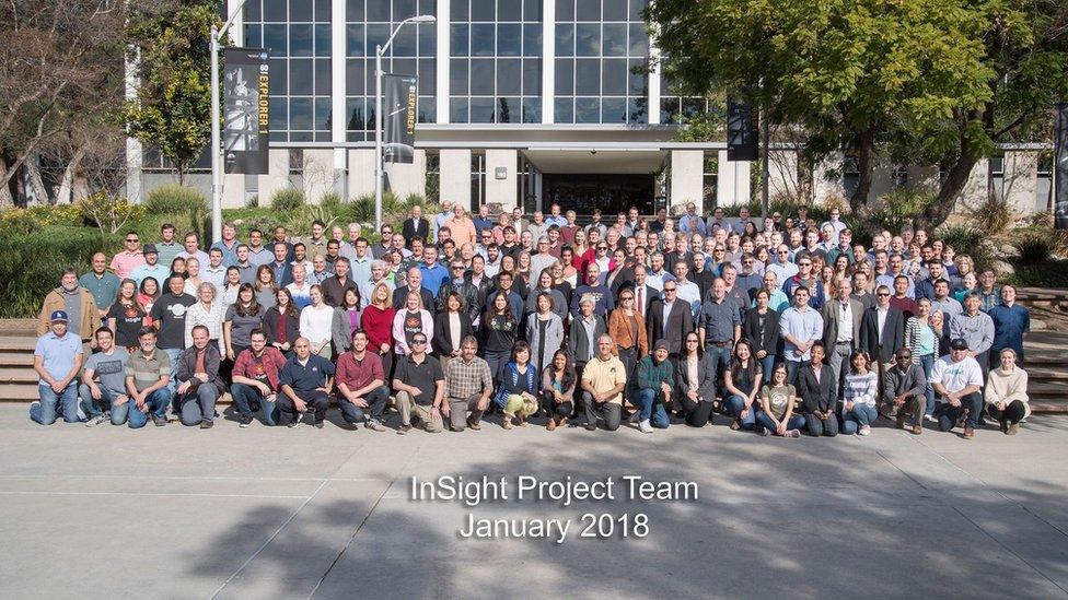 InSight mission team