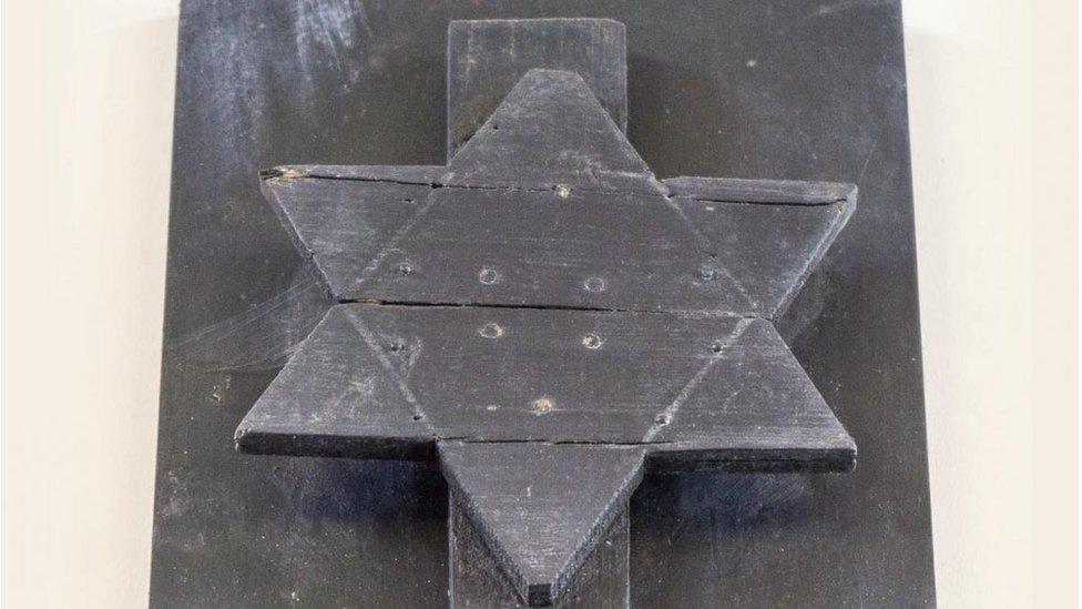 Star of David at Broadgreen Cemetery, Liverpool