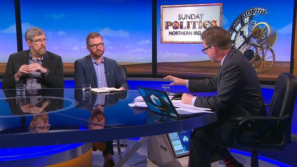 John O'Dowd and Simon Hamilton on Sunday Politics