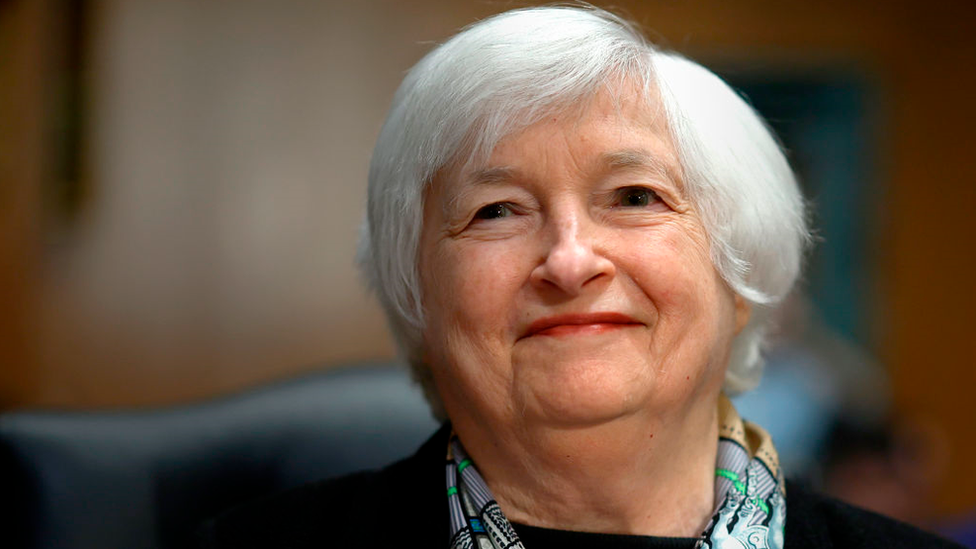 US Treasury Secretary Janet Yellen