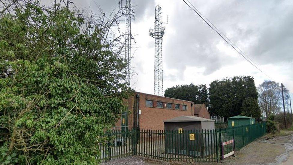 Beamish Lane, Albrighton, the site of a planned battery bank power station (Google)