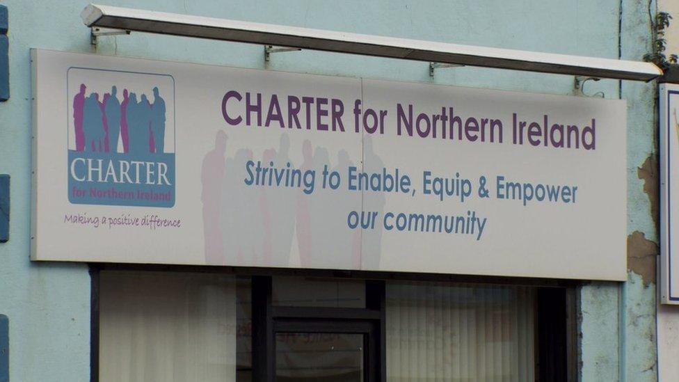 Charter NI sign