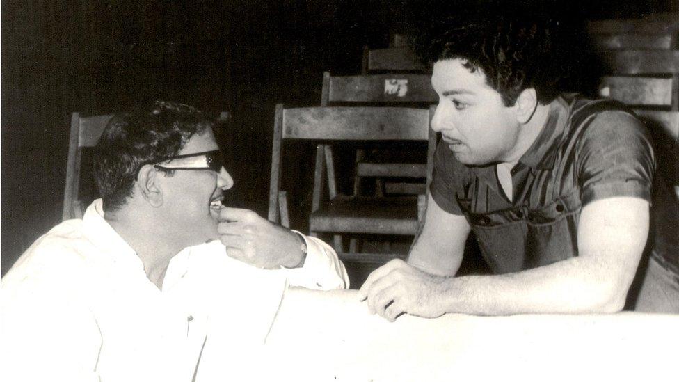 MGR and Karunanidhi