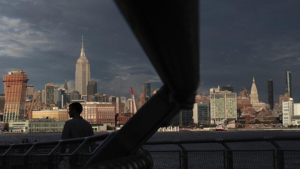 The trip to New York included a visit to the Empire State Building