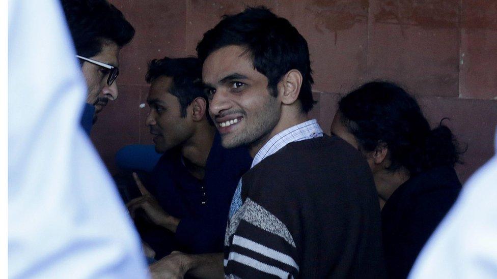 Umar Khalid, accused of sedition