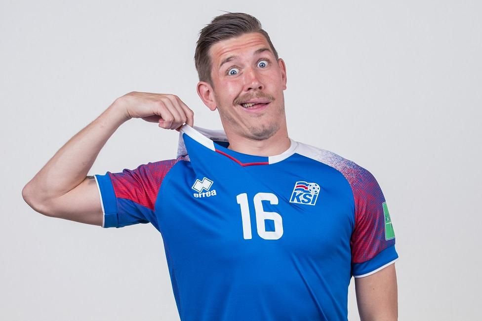 Olafur Skulason of Iceland