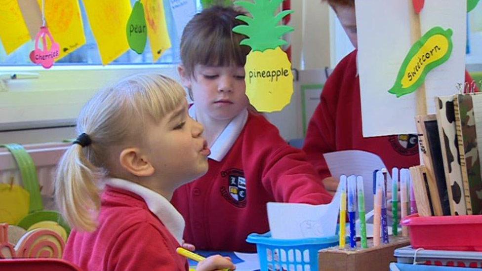 Rural school in Monmouthshire