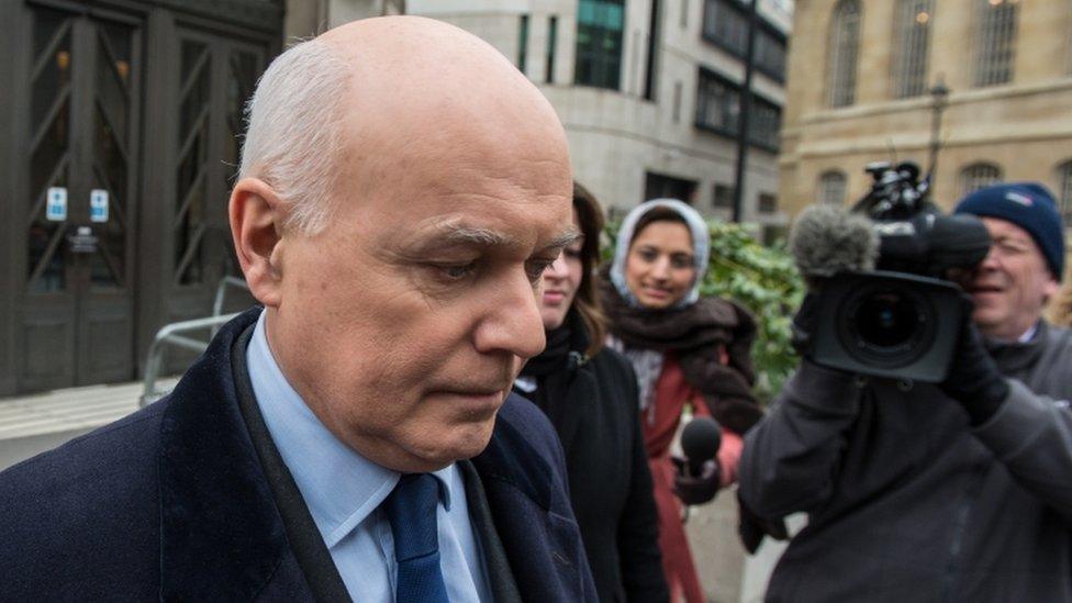 Former Work and Pensions Secretary Iain Duncan Smith