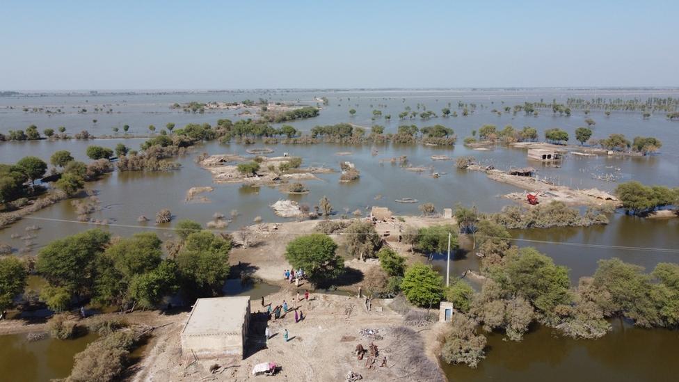 Severe flooding in Pakistan