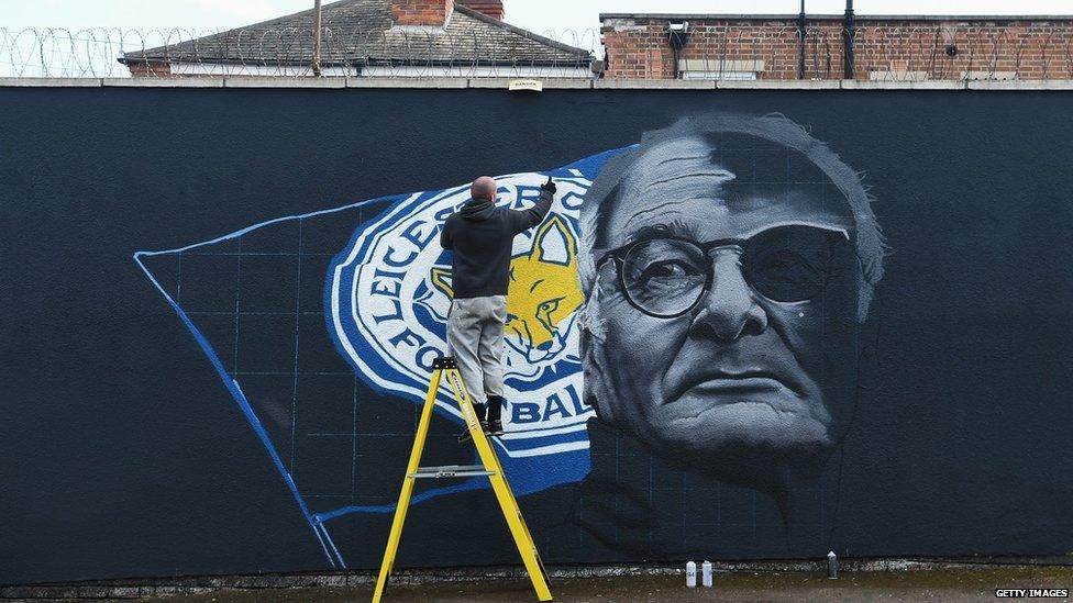 Painting of Claudio Ranieri