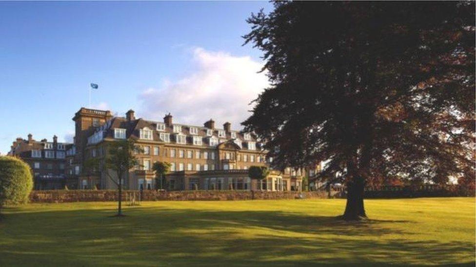 Gleneagles Hotel in Perthshire