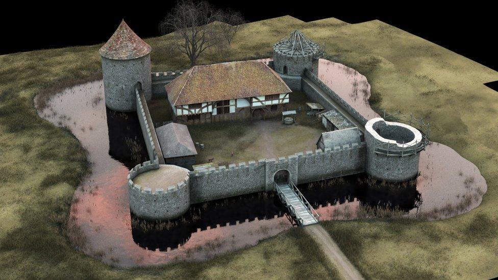 Gresham Castle model