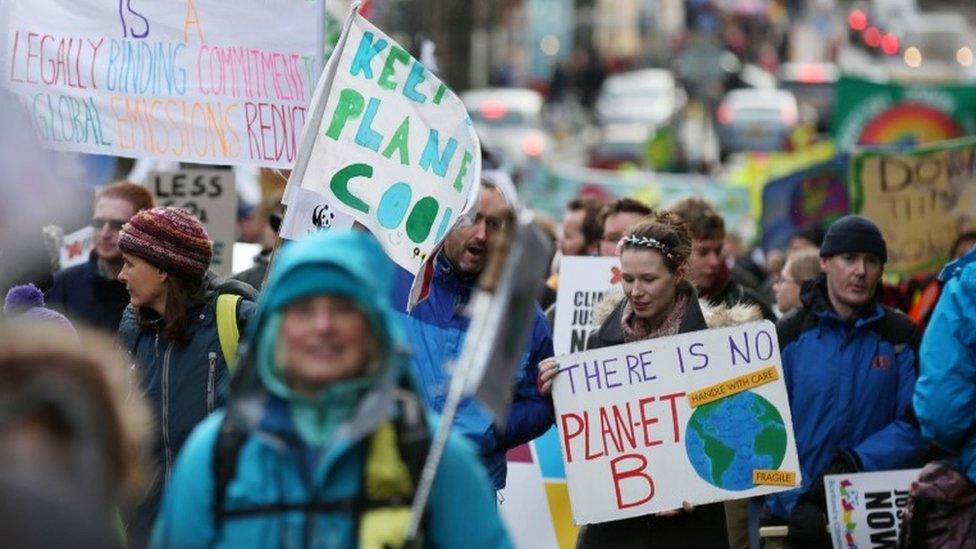 Climate change march