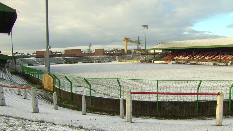 Glentoran pitch