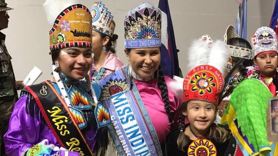 Miss Indian World Pageant contestants