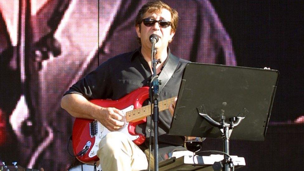 Rui Veloso during Rock in Rio IV - Day 2 at Belavista Park in Lisbon, Belavista Park, Portugal