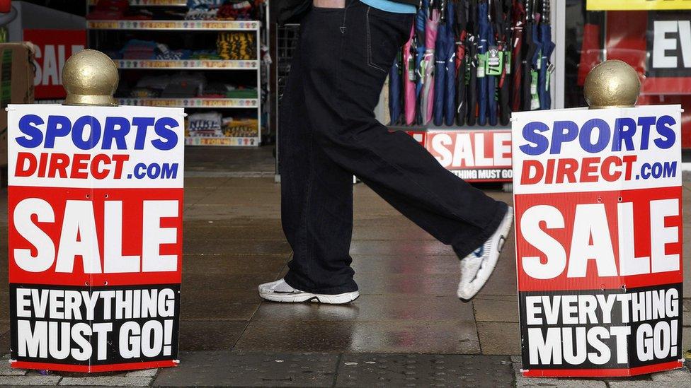 Sports Direct sale