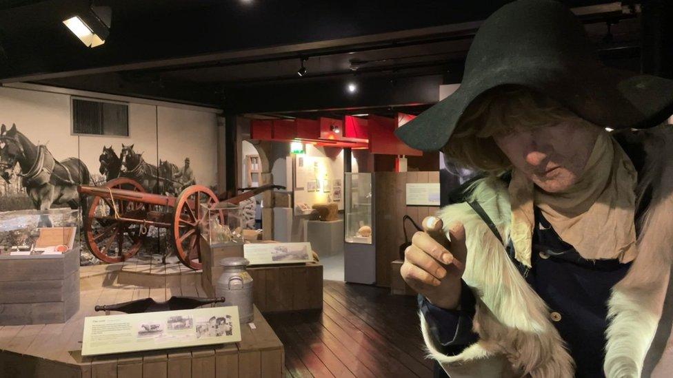 Jersey Museum exhibit