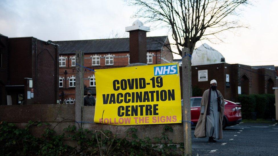 Mosque vaccination centre