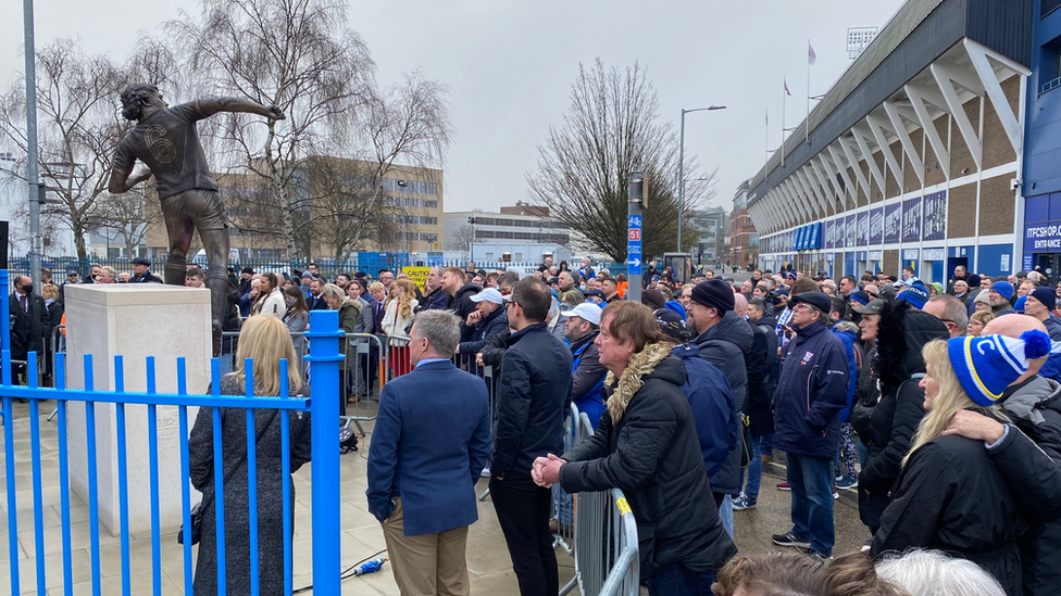 Unveiling of Kevin Beattie statue