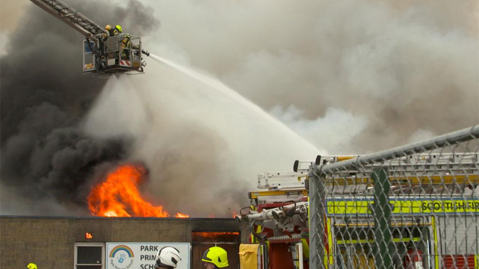 Park Primary fire