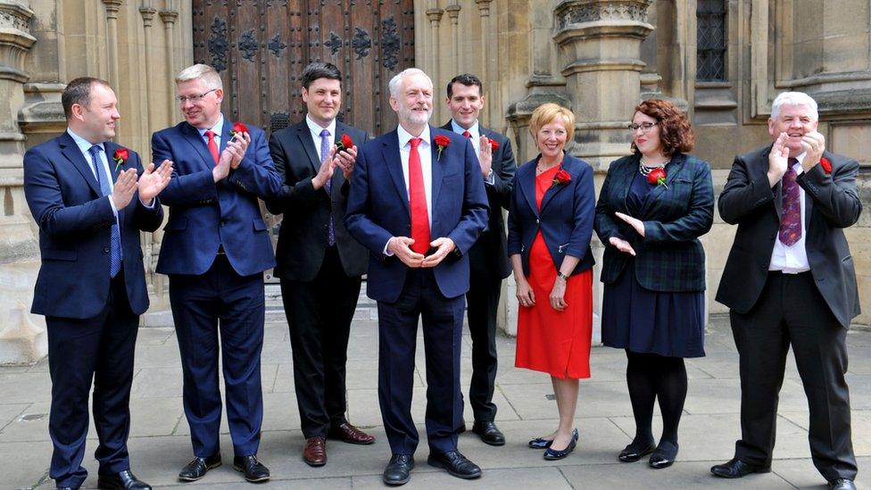 Corbyn and Scottish Labour MPs