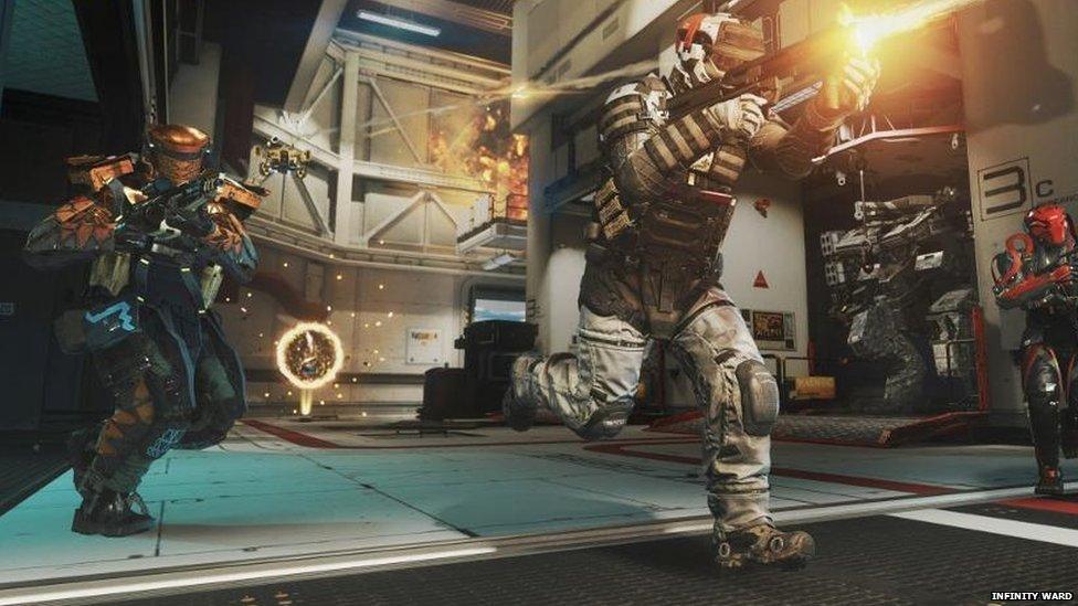 Still from Call of Duty: Infinite Warfare