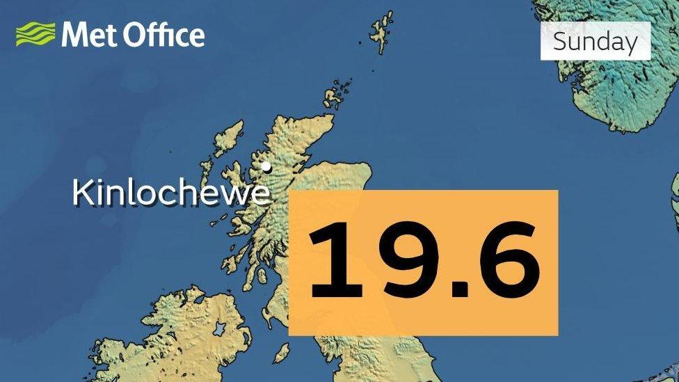 Met Office tweet