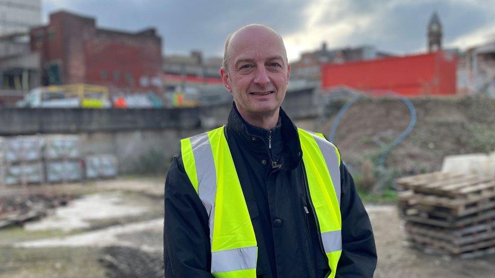 Martin Gorman, Chair of the Friends of Sheffield Castle