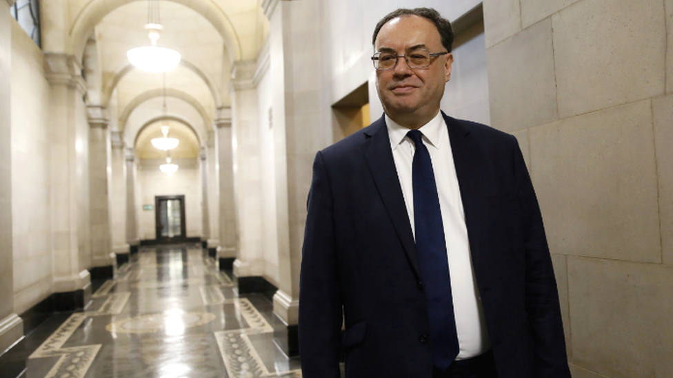 Andrew Bailey, governor of the Bank of England