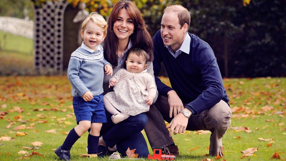 New Duke and Duchess of Cambridge family photo