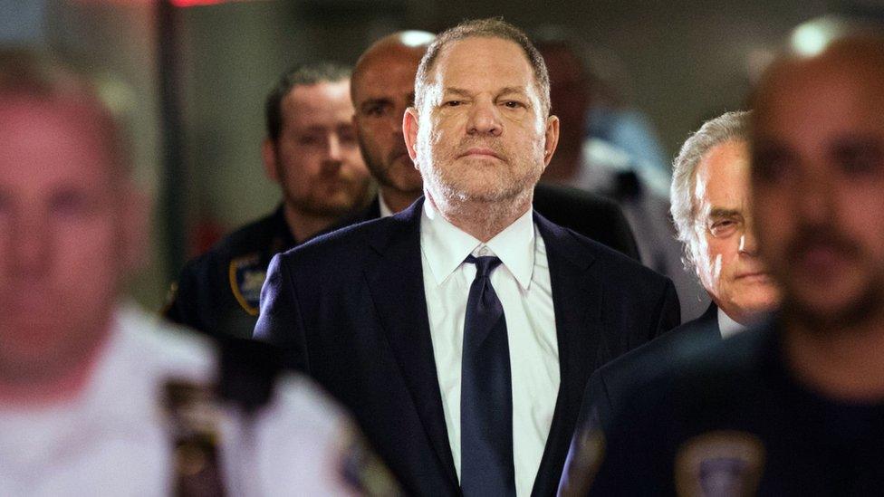 Hollywood film producer Harvey Weinstein enters Manhattan criminal court in New York on 5 June 2018