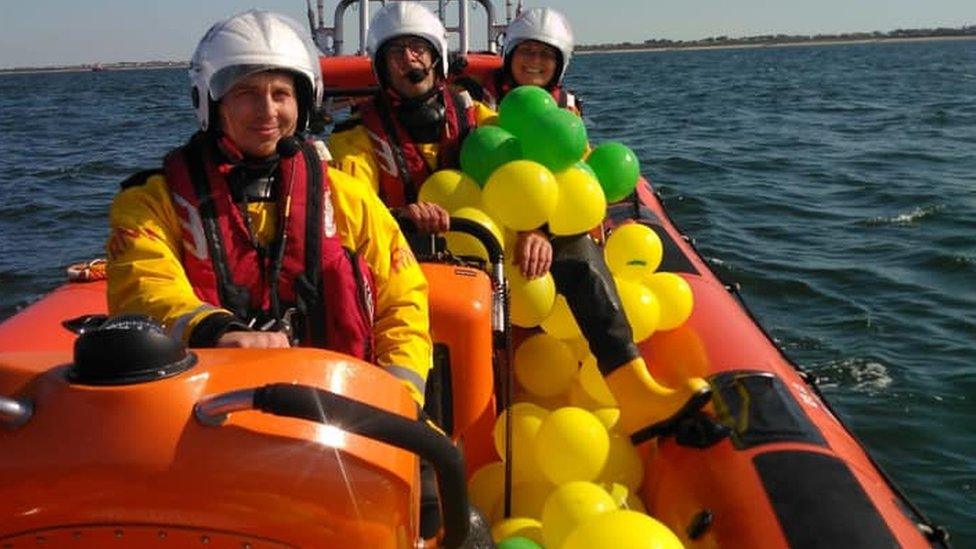 Happisburgh lifeboat crew