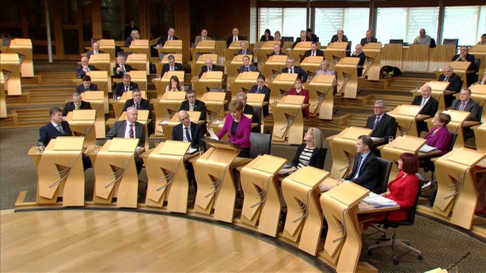 Holyrood chamber