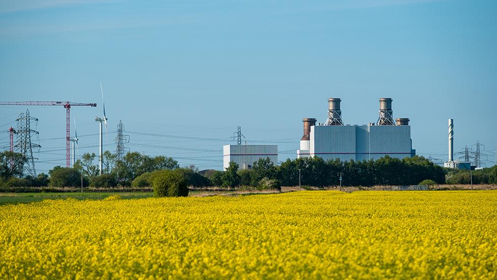 Power station at Keadby