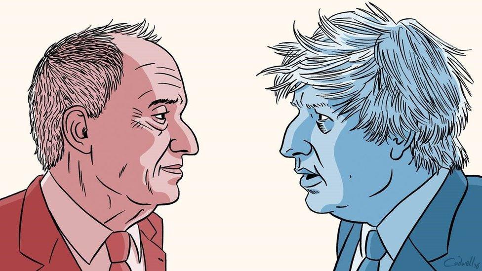 Ken Livingstone and Boris Johnson