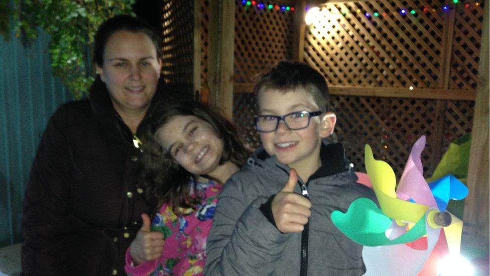 Jodie, Olivia and Eddie