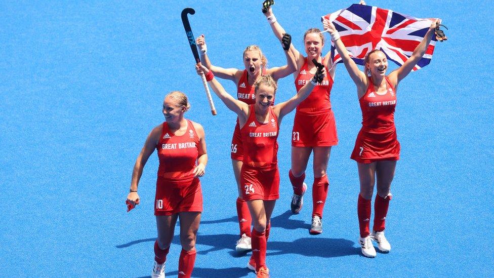 Team GB's Hockey team