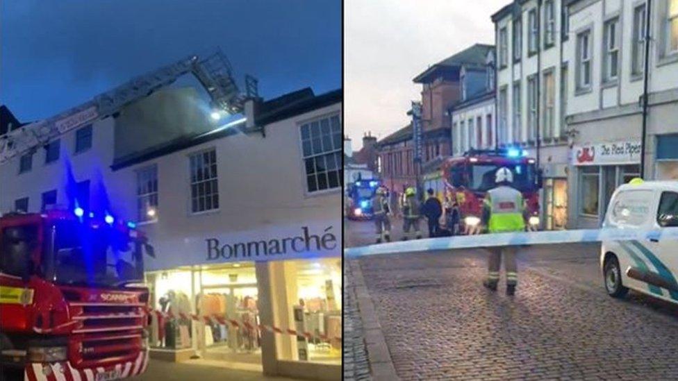 High Street in Dumfries