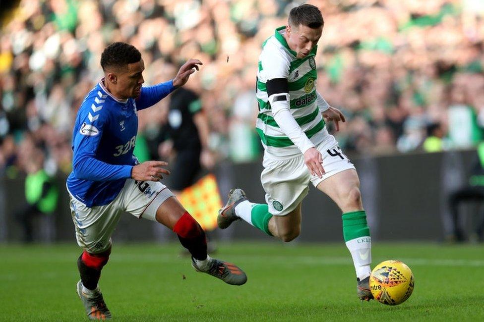 rangers vs celtic match