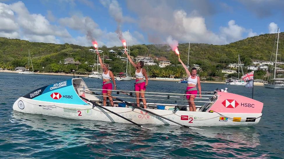 Kat Cordiner, Charlotte Irving and Abby Johnston