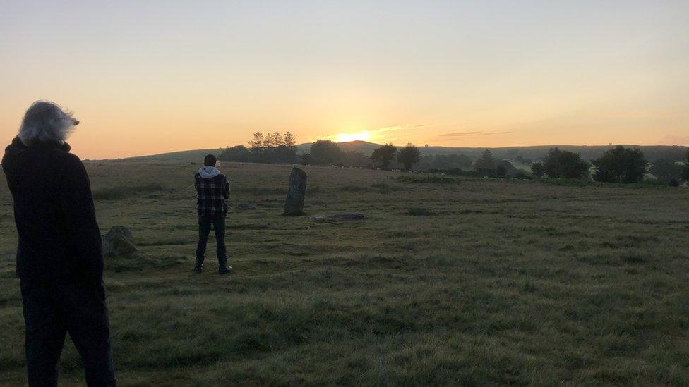 Mitchell's Fold Stone Circle