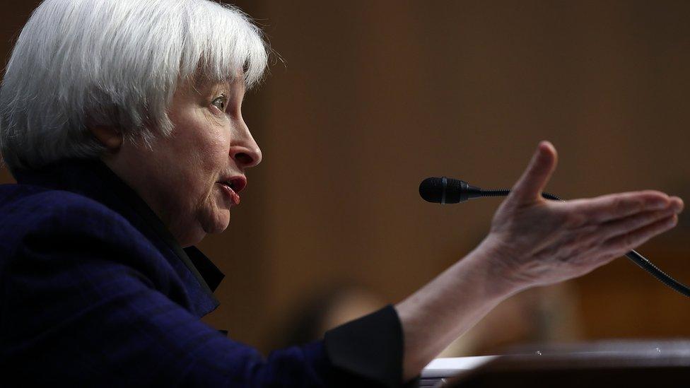 Janet Yellen testifies to Congress on 17 November