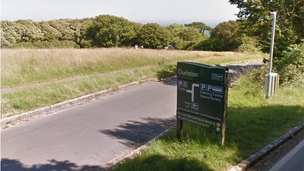 Entrance to Durlston Country Park