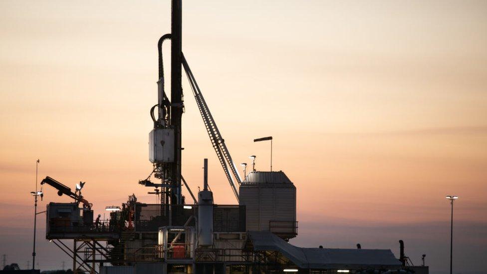 New Preston Road, Cuadrilla's fracking site in Lancashire