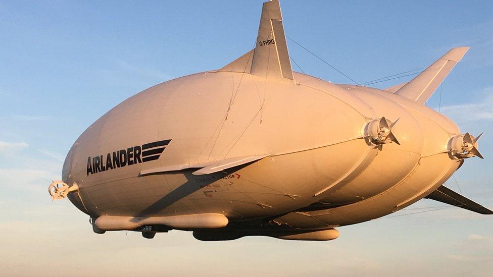 Airlander in flight