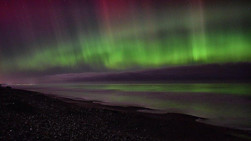 Aurora at Garmouth