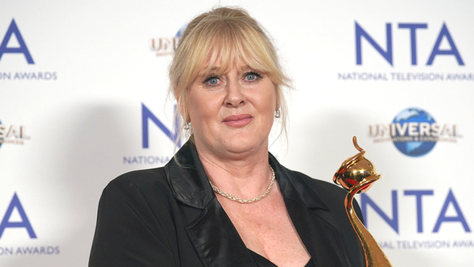 Sarah Lancashire at the National Television Awards