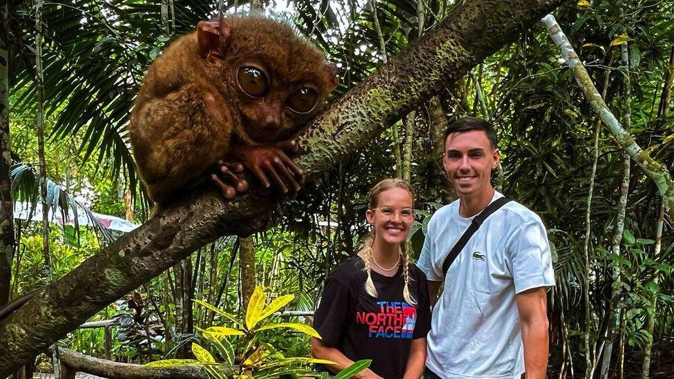 Tarsier yn Bohol, Y Philippinau